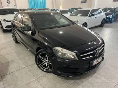 Usata Mercedes A180 AMG 109 CV (80 kW) 2013 Nero Berlina