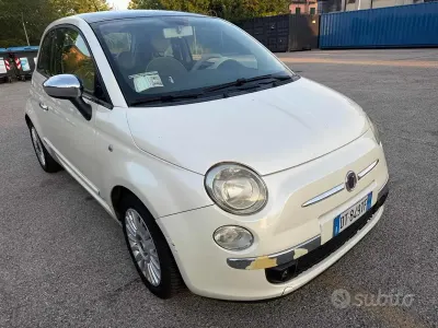 Usata Fiat 500 69 CV (50 kW) 2008 Bianco Utilitaria
