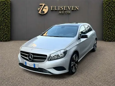Usata Mercedes A180 Executive 109 CV (80 kW) 2016 Argento Utilitaria