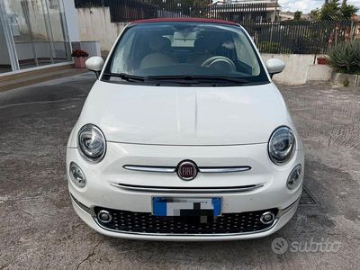 Usata Fiat 500 2017 Bianco Cabrio