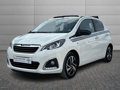 Usata Peugeot 108 Allure 69 CV (50 kW) 2017 Bianco Cabrio