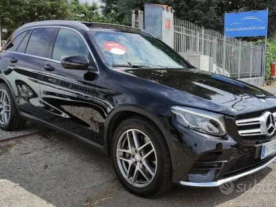 Usata Mercedes GLC250 Executive 204 CV (150 kW) 2016 Nero metallizzato SUV