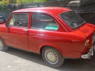 Usata Fiat 850 1970 Rosso Berlina