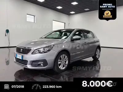 Usado Peugeot 308 Active 131 CV (96 kW) 2018 Gris Berlina