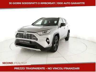 Second-hand Toyota RAV4 Style 222 CP (163 kW) 2021 Argintiu SUV