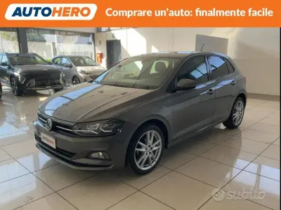 Usata VW Polo Comfortline 80 CV (58 kW) 2018 Grigio Utilitaria
