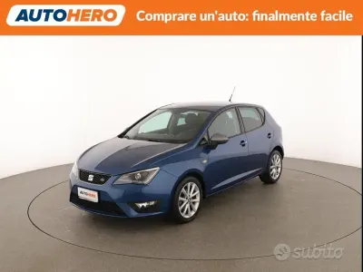 Usata Seat Ibiza FR 90 CV (66 kW) 2017 Blu Berlina