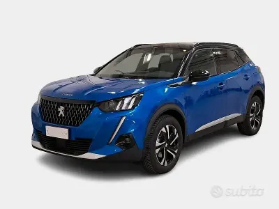 Usado Peugeot 2008 GT 130 CV (95 kW) 2021 Azul SUV