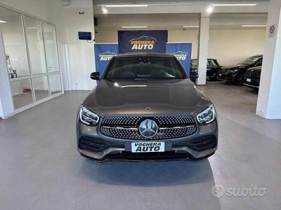 Usata Mercedes GLC220 Premium 194 CV (142 kW) 2020 Grigio scuro Coupé