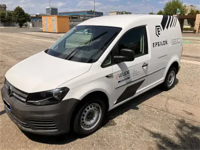 Usata VW Caddy 75 CV (55 kW) 2017 Bianco Monovolume