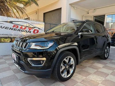 Usata Jeep Compass Limited 120 CV (88 kW) 2017 Nero SUV