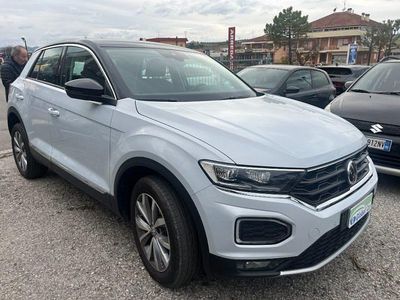 Usata VW T-Roc Style 110 CV (80 kW) 2020 Bianco SUV