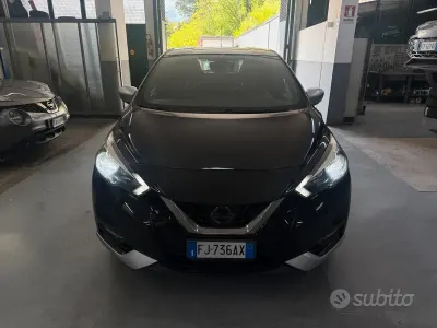 Usata Nissan Micra Tekna 90 CV (66 kW) 2017 Nero Utilitaria