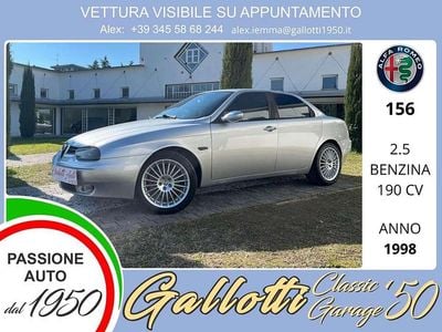 Usata Alfa Romeo 156 220 CV (161 kW) 1998 Grigiometall Berlina