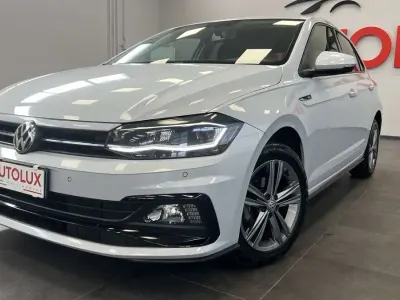 Usata VW Polo R-line 90 CV (66 kW) 2019 Grigio Utilitaria