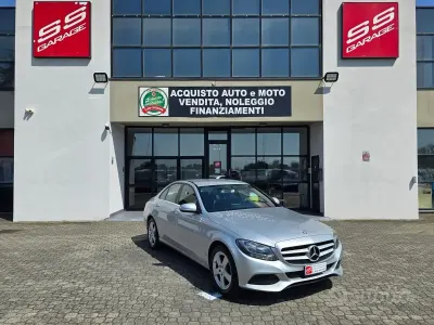 Usata Mercedes C180 Business 116 CV (85 kW) 2015 Grigio Berlina