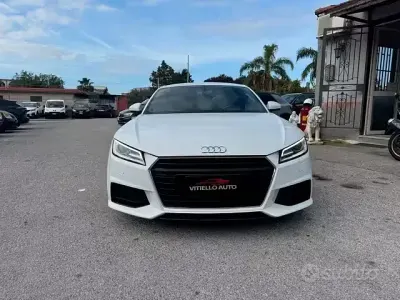 Usata Audi TT S-Line 184 CV (135 kW) 2016 Bianco Coupé