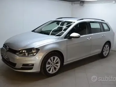 Usata VW Golf VII 110 CV (80 kW) 2015 Grigio Station wagon