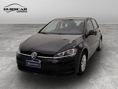 Usata VW Golf Trendline 90 CV (66 kW) 2017 Nero Berlina