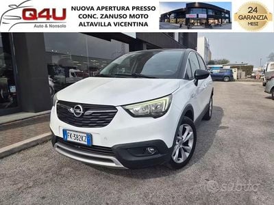 Usata Opel Crossland X Innovation 120 CV (88 kW) 2017 Bianco SUV