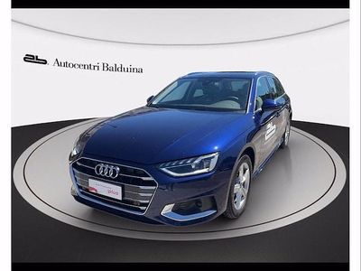 Usata Audi A4 Advanced Plus 163 CV (119 kW) 2023 Blu navarra metallizzato Station wagon