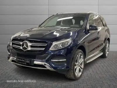 Usata Mercedes GLE350 Exclusive 258 CV (189 kW) 2018 Blu scuro metallizzato SUV