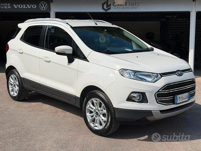 Usata Ford Ecosport Titanium S 95 CV (69 kW) 2017 Bianco SUV