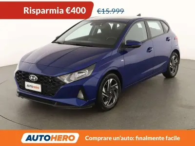 Usata Hyundai i20 101 CV (74 kW) 2023 Blu/azzurro Utilitaria