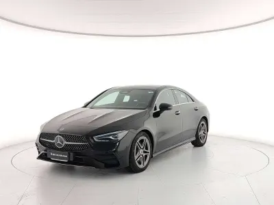 Usata Mercedes CLA200 Advanced Plus 150 CV (110 kW) 2024 Nero cosmo Coupé