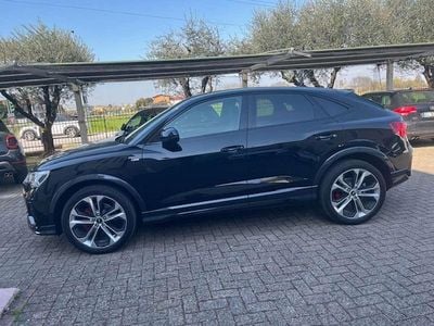 Usata Audi Q3 Sportback S-Line 150 CV (110 kW) 2021 Nero met SUV