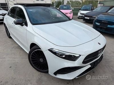 Usata Mercedes A180 AMG Line Premium 116 CV (85 kW) 2023 Bianco Berlina