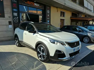 Usata Peugeot 3008 GT-line 131 CV (96 kW) 2018 Bianco SUV