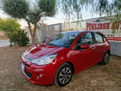 Usata Citroën C3 Seduction 70 CV (51 kW) 2014 Rosso Berlina