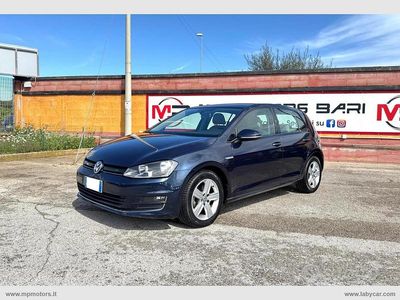 Usata VW Golf VII Comfortline 110 CV (80 kW) 2015 Blu Berlina