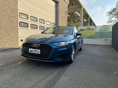 Usata Audi A3 Advanced 150 CV (110 kW) 2021 Blu atollo metallizzato Berlina