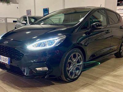 Usata Ford Fiesta ST-Line 86 CV (63 kW) 2019 Nero Utilitaria