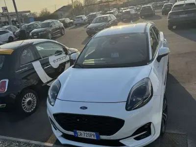 Begagnad Ford Puma ST-Line X 125 HK (91 kW) 2024 Vit SUV