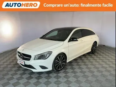 Usata Mercedes CLA200 135 CV (99 kW) 2015 Bianco Station wagon