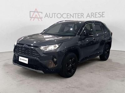 Usata Toyota RAV4 Hybrid Style 222 CV (163 kW) 2021 Blu SUV