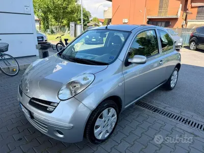 Usata Nissan Micra Acenta 80 CV (58 kW) 2007 Grigio Utilitaria