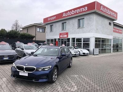Usata BMW 320 Sport Line 190 CV (139 kW) 2020 Blu/azzurro Station wagon