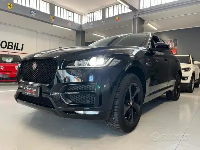 Usata Jaguar F-Pace R-Sport 179 CV (131 kW) 2017 Nero SUV