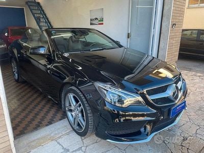 Usata Mercedes E350 Premium 252 CV (185 kW) 2013 Nero Cabrio