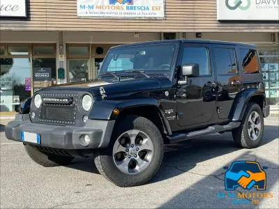 Usata Jeep Wrangler Sahara 200 CV (147 kW) 2016 Nero SUV