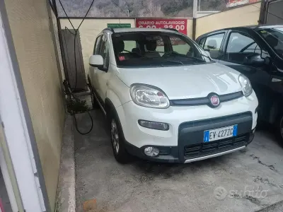 Usata Fiat Panda 4x4 S 75 CV (55 kW) 2014 Bianco Utilitaria