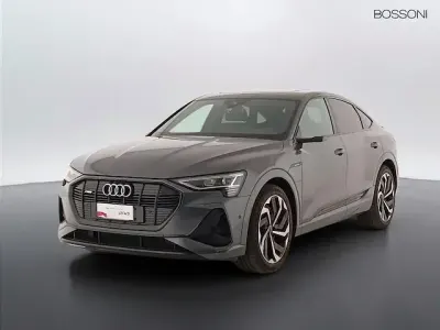 Usata Audi e-tron Sportback S-Line 300 kW (408 CV) 2022 Grigio daytona perla SUV