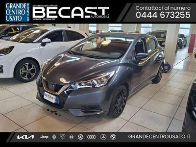 Usata Nissan Micra Visia 71 CV (52 kW) 2018 Grigio scuro Utilitaria