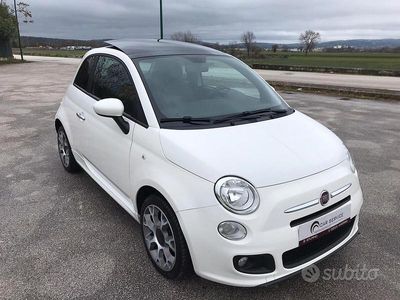 Usata Fiat 500 S 69 CV (50 kW) 2014 Bianco Utilitaria