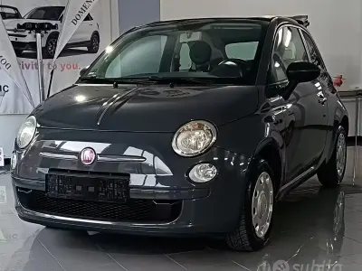 Usata Fiat 500C Pop 69 CV (50 kW) 2011 Grigio Cabrio