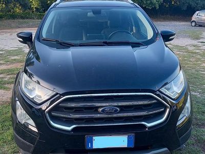 Usata Ford Ecosport Titanium 99 CV (72 kW) 2018 Nero SUV